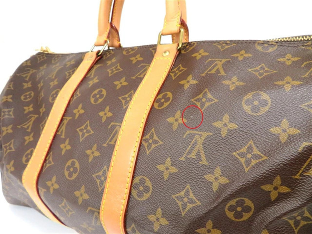 Louis Vuitton Keepall Boston Bag Monogram Brown